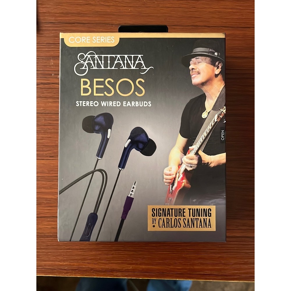 Santana Besos wired Earbuds - Purple